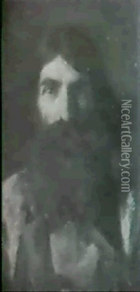 Portrait Eines Mannes Mit Bart Oil Painting - Ilya Repin