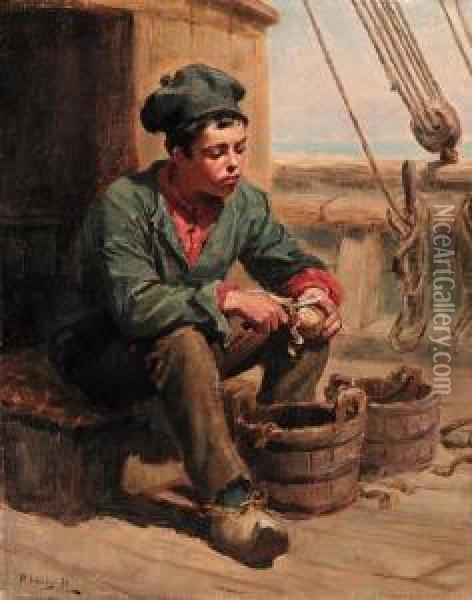 The Cabin Boy Oil Painting - Ralph Hedley