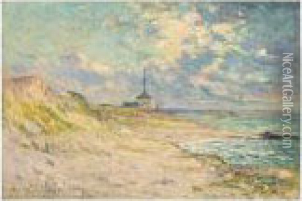 Le Semaphore Oil Painting - Maxime Maufra