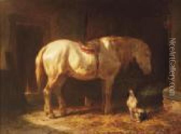 True Companions Oil Painting - Wouterus Verschuur