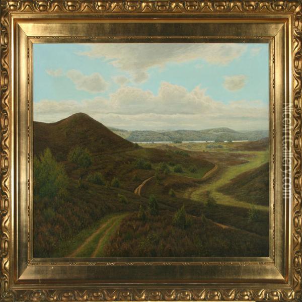 Landscape Oil Painting - Laurits Frederiksen