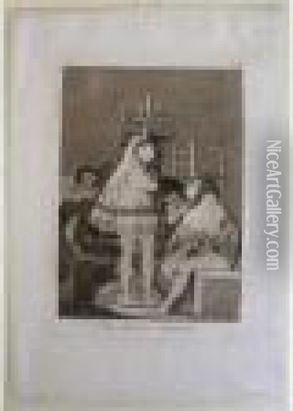 Ya Tienen Asiento Oil Painting - Francisco De Goya y Lucientes