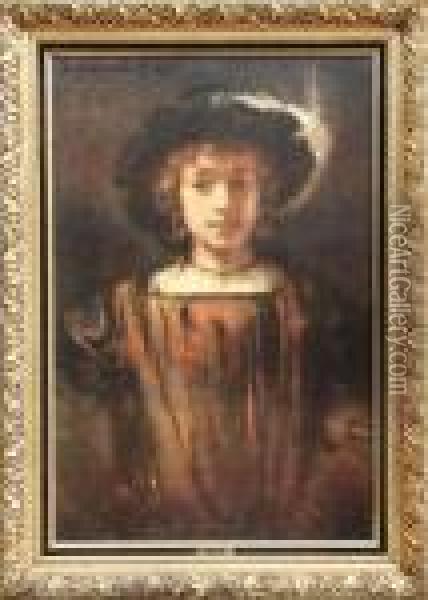 The Artist's Son, Titus Oil Painting - Rembrandt Van Rijn