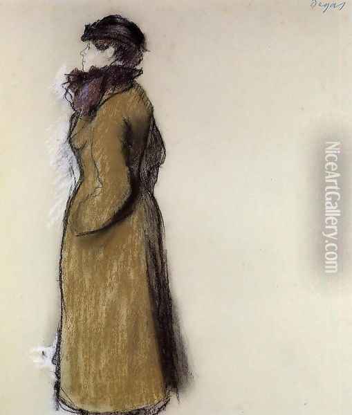 Ellen Andree Oil Painting - Edgar Degas