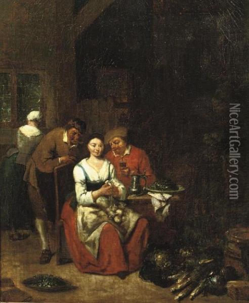 The Holy Family Oil Painting - Jacob Jordaens