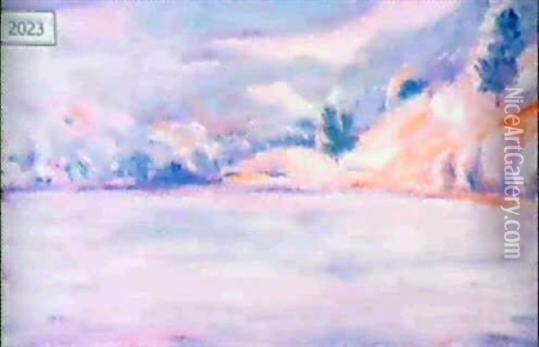 Landscape Oil Painting - Emil Carlsen