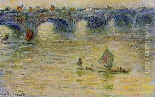 Waterloo Bridge 3 Oil Painting - Claude Oscar Monet