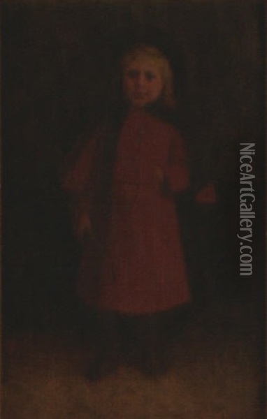 Portrait Of Richard Mcewan Oil Painting - Eleanor Cunningham Bannister