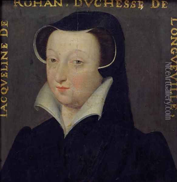 Jacqueline de Rohan (1520-86), Duchesse de Longueville Oil Painting - Anonymous Artist