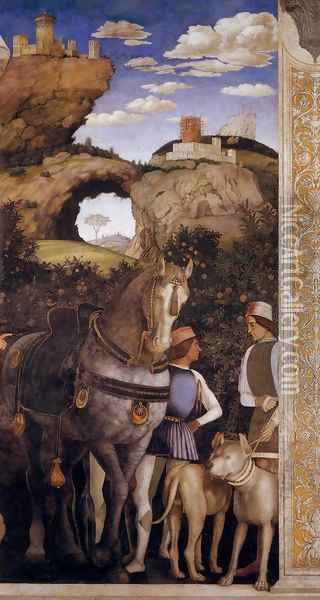 Suite of Cardinal Francesco Oil Painting - Andrea Mantegna