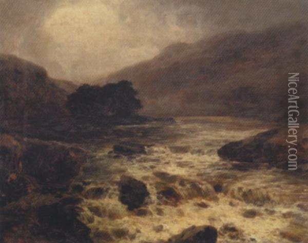 Pass Of Glencoe Oil Painting - John Brandon Smith