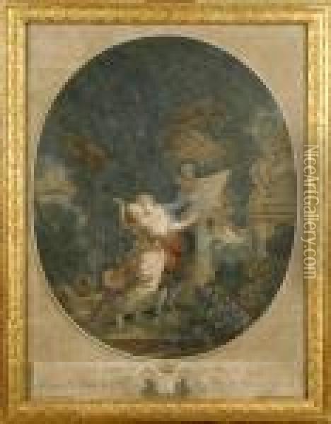 Le Serment D'amour Oil Painting - Jean-Honore Fragonard