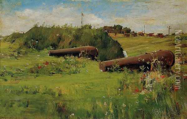Peace Fort Hamilton Oil Painting - William Merritt Chase