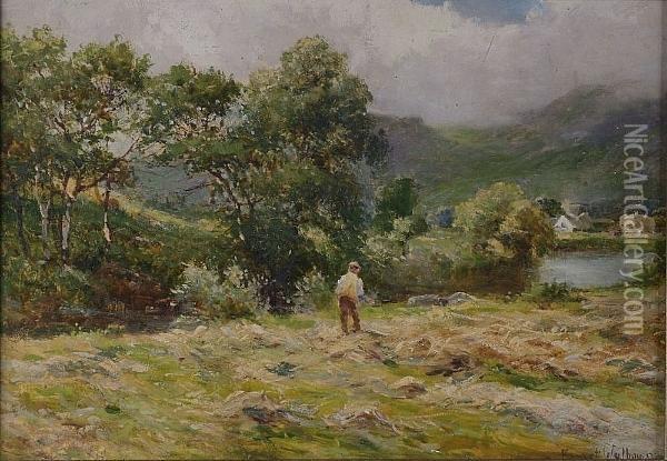 Landscape Oil Painting - Ernst Walbourn