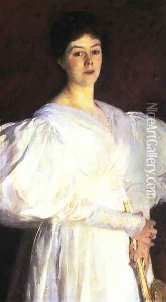 Mrs. Frederick Barnard Oil Painting - John Singer Sargent