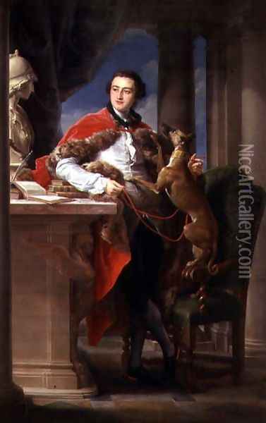 Charles Compton 7th Earl of Northampton Oil Painting - Pompeo Gerolamo Batoni