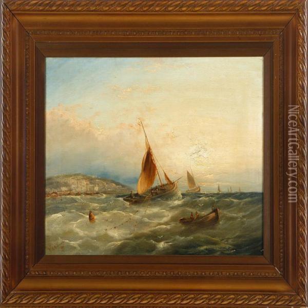 Two Paintings Oil Painting - William Harry Williamson