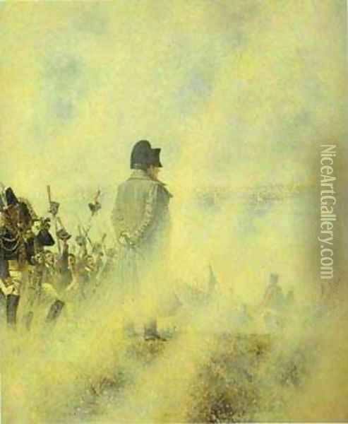 Napoleon Near Moscow Waiting For A Boyar Deputation 1891-1892 Oil Painting - Vasili Vasilyevich Vereshchagin