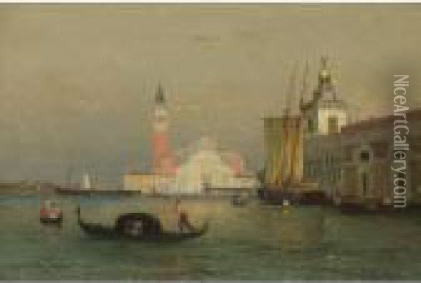 Venice Oil Painting - George Inness