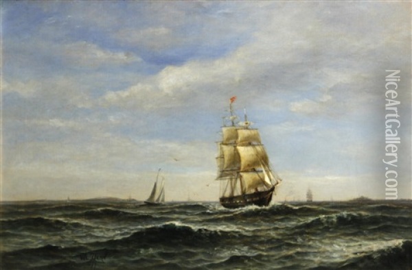 Outward Bound Oil Painting - Walter Lofthouse Dean