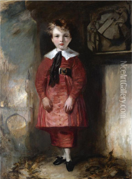 Portrait Of Alexander Jardine Oil Painting - William Dyce
