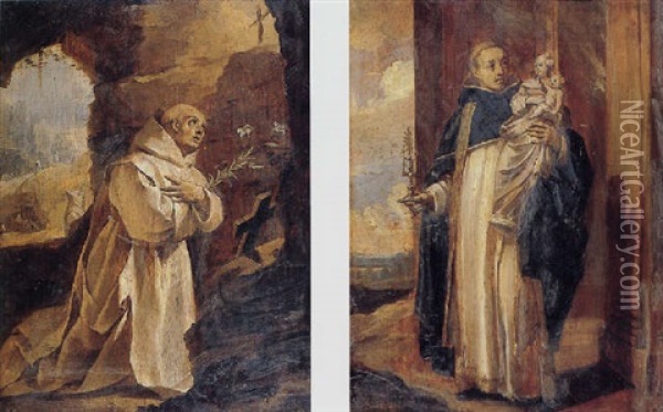 Saint Bruno Oil Painting - Charles Le Brun