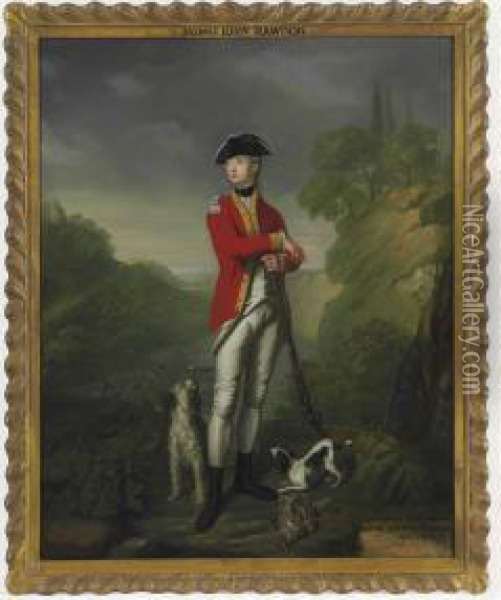 Portrait Of The Hon. John Theophilus Rawdon-hastings Oil Painting - John Trotter