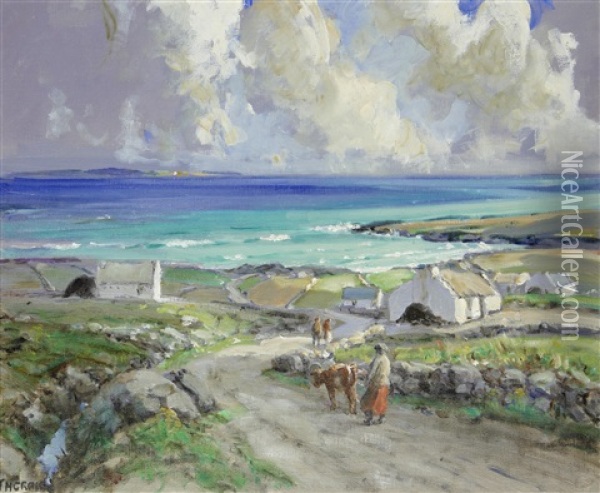 Atlantic From The Bloody Foreland Oil Painting - James Humbert Craig