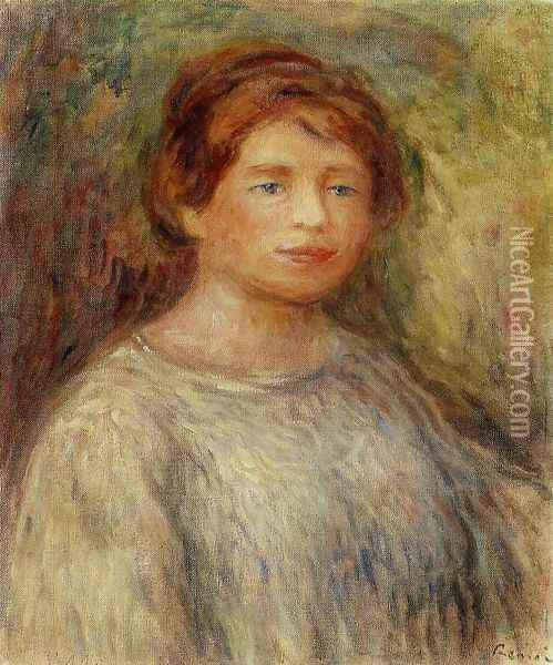 Portrait Of A Woman4 Oil Painting - Pierre Auguste Renoir