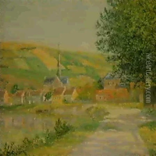 La Seine Aux Andelys Oil Painting - Maxime Maufra