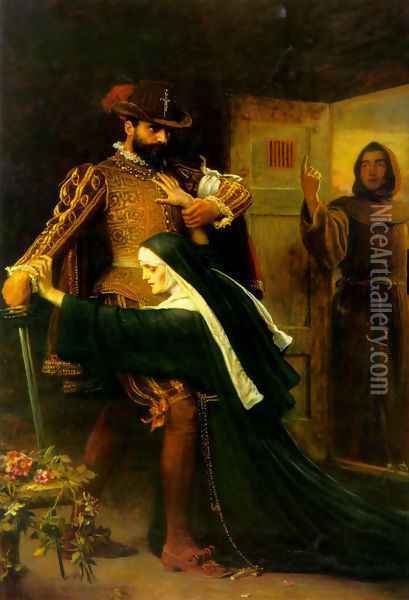 St. Bartholemew's Day Oil Painting - Sir John Everett Millais