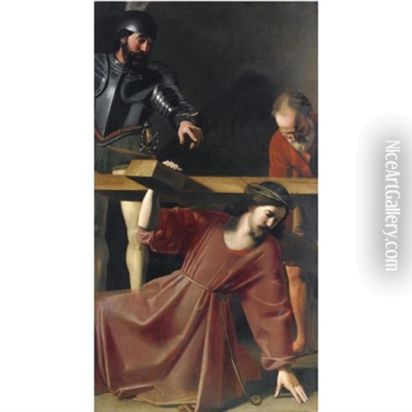 Cristo Portacroce Oil Painting -  Caravaggio