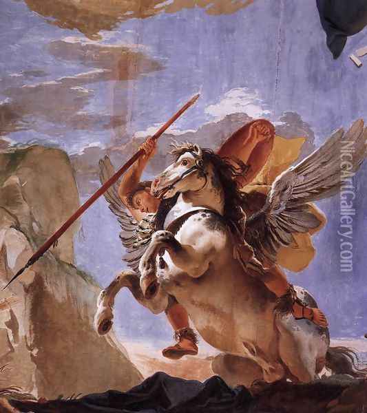 The Force of Eloquence Oil Painting - Giovanni Battista Tiepolo