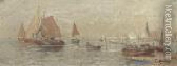 Sailing Near Venice Oil Painting - Karl Kaufmann
