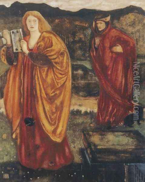 uuml;e Oil Painting - Sir Edward Coley Burne-Jones