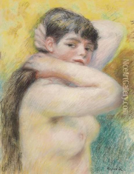 Le Torse Nu Oil Painting - Pierre Auguste Renoir