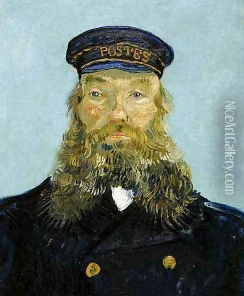 Portrait Of The Postman Joseph Roulin II Oil Painting - Vincent Van Gogh