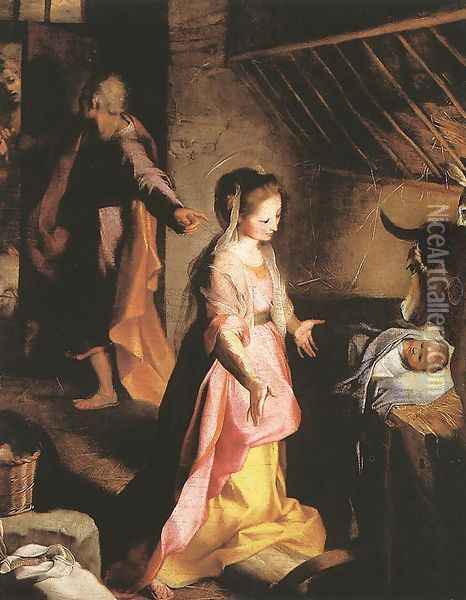 The Nativity 1597 Oil Painting - Federico Fiori Barocci