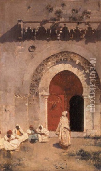 Marrakech Oil Painting - Rubens Santoro