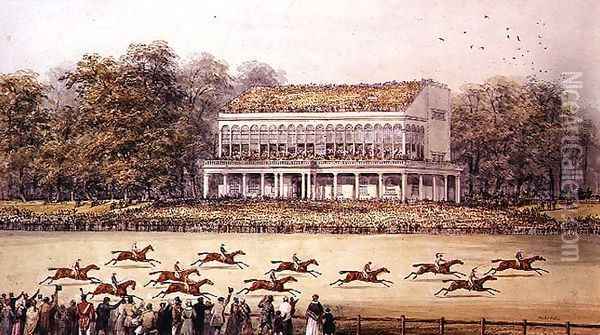 The Goodwood Cup, 1845 Oil Painting - George Tattersall