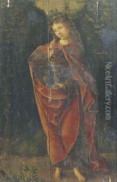 Saint John the Evangelist Oil Painting - Garofalo
