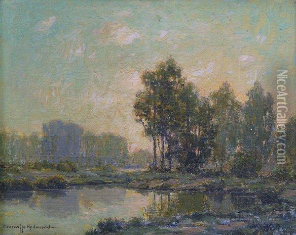 Afternoon Landscape Oil Painting - Granville Redmond
