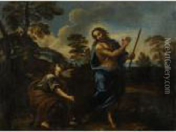 Gesu Oil Painting - Girolamo Troppa