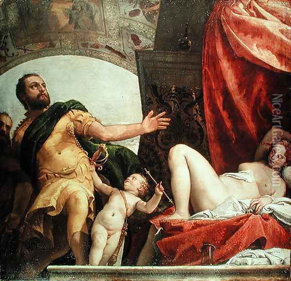 Allegory of Love, III Respect Oil Painting - Paolo Veronese (Caliari)