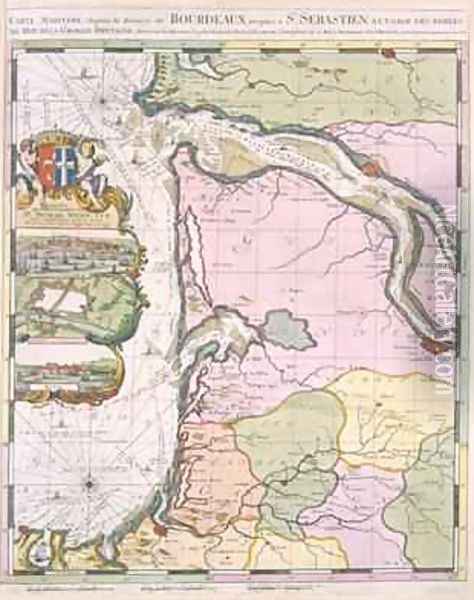 La Naptune Francois ou Atlas des Cartes Marines 1693 Oil Painting - Pierre (Pieter) Mortier