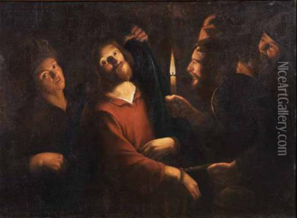 Cattura Di Cristo Oil Painting - Trophime Bigot