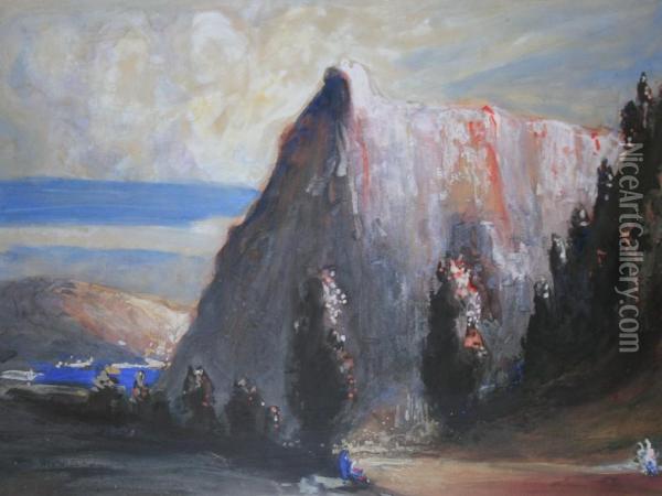 Mount Lebanon Oil Painting - Hal Hurst