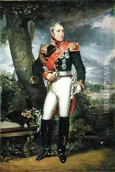 Charles Andre 1764-1832 Count Pozzo di Borgo Oil Painting - Baron Francois Gerard