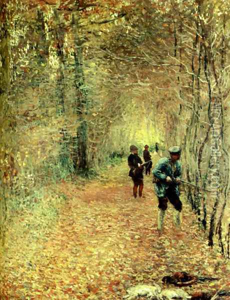 The Shoot Oil Painting - Claude Oscar Monet