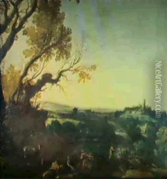 Paysage Italien Oil Painting - Paul Bril